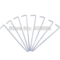 베스티블 돔 그늘막 동계 셀터 쉘터 캠핑 텐트 캠핑 텐트 그라운드 네일 8 개/개, 한개옵션0