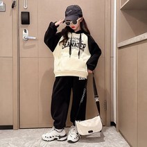 여아 기모 세트 겨울옷 도톰 투피스 패션 트레이닝 아동복
