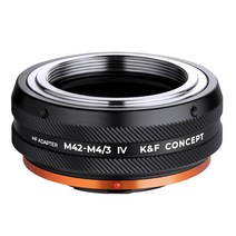 K&F CONCEPT M42-M4/3 IV PRO 렌즈변환 어댑터 무반사코팅 적용