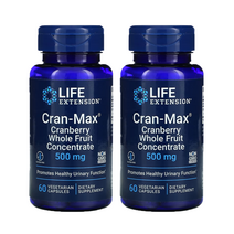 라이프익스텐션 크랜베리 추출물 크랜맥스 60캡슐 2통