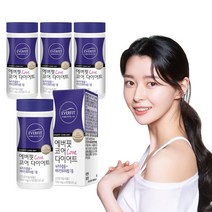 내츄럴플러스 권나라 에버핏 코어 다이어트 60정(1개월분) 녹차카테킨 함유, 4개