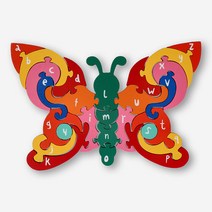 [플라잉타이거]버터플라이 알파벳 토이 F3037526__XZZ, 00F