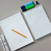 a5 b5 a4 스프링 상철 모눈 방안 스퀘어 격자 수학 공시생 대학생 필기 공부 그리드 PP커버 절취 노트