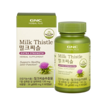 GNC 밀크시슬 실리마린 650mg, 60정, 4개