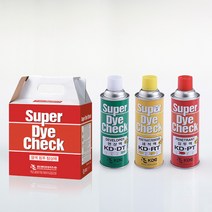 경도 다이체크 SET 세척액(3) 침투액(1) 현상액(2), 상세페이지 참조