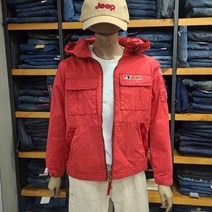지프 와펜장식 포켓디테일점퍼-JK0JPU213