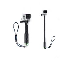 카메라짐벌Selfiestick 190mm-490mm 고품질 모노 포드 gopro 호환4/ gopro 호환3 /3/2 SJ4000 액션 카메라, 08 Gold  280mmx920mm