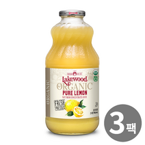 Lakewood 레이크우드 퓨어 레몬 주스 946ml