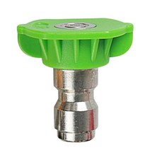 고압 세척기 차 폼 랜스 노즐 팁 청소 도구. 1/4 인치, 03 green