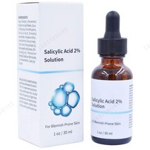 SUREYOULiKE Luxsea Salicylic Acid 2 % Solution Face Serum Shrink Pores Gentle Exfoliating Serum, 1