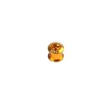 자전거 스프로킷 나사 6585 싱글더블 체인 링 볼트 플레이트 디스크 도로 크랭크 섹션용, [01] 6.5MM, [12] 1 pcs gold