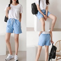 여자 데일리 코디 마 4부 반바지 여름 팬츠 5컬러
