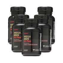 GNC [5개 SET] 메가맨 50 플러스 60정 (캐플렛) Mega Men (60 caplets), 1