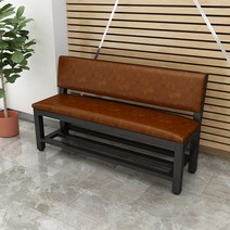 교회 등받이 약국 대기 긴 의자 벤치 로비 장의자, 길이90너비45높이45소프트백싱글레이어