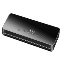 진공 포장기 가정용 주방용 전기 진공기 포장 기계 식품 보존용 신선한, 6.black  미국 플러그, 없음