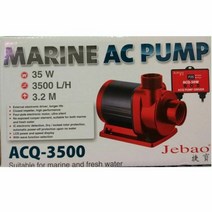 Jebao ACQ DC 흐름 수족관 펌프 컨트롤러 조용한 해양 산호초 물고기 탱크 연못 워터 펌프 wWave Maker Mode as DCQ DCS DCP, 미국 플러그 어댑터, ACQ-3500