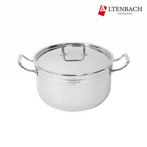 [알텐바흐] 신포니아 통5중 스텐냄비 곰솥28cm, 상세설명 참조, 없음