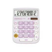 RXV688208우드맨 계산기 DY-883P 핑크 12자리 MO