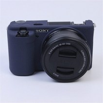 카메라 케이스 소니 ZV-E10 zve10 카메라 가방 보호 쉘 커버에 대 한 부드러운 실리콘 갑옷 스킨 케이스 바, 03 Blue