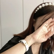 에이미양품점 블링블링 볼드한 왕진주 헤어밴드