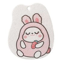 논스틱 압축 목재 펄프 스폰지 애니접시 천 수세미 패드 설거지 걸레 청소 주방 액세서리, 핑크