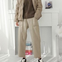 브이와이 여자 H라인 사각포켓 하렘 데일리 러블리 팬츠
