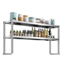 멀티 스텐 선반 조미료 오픈 상부장 작업대 업소 랙, 80x30xH60 2단, 1개