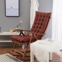 푹신한 1인용흔들의자 롱쿠션방석 브라운 등받이 소파 차박 캠핑 벤치방석 부모님효도방석 도톰한쿠션방석 어린이집쿠션방석 거실휴식용방석쿠션 카페휴식의자방석
