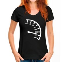 최신 여름 패션 남성 티셔츠 심플한 반팔 코튼 자동차 바이크 오토바이 속도계 온라인 디자인, 08 Women black_06 XL