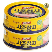 라이브잇 로하이 사조참치 마일드 통조림, 210g, 6개