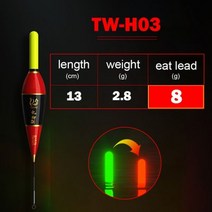 낚시찌 바다 민물 발사 슬립 낚시 부표 바닷물 담수새로운 큰 잉어 스마트 센서 록키 낚시 플로트 액세서리, 10 B70-3