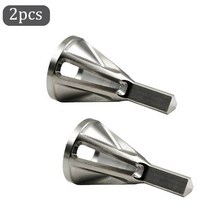 디버링툴 디버링 외부 챔퍼 도구 스테인레스 스틸 금속 드릴링 버 제거 육각형 생크 비트, 06 2pcs silver