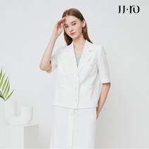 JJ지고트 JJ.ro 패치 포켓 브이넥 칼라 숏 재킷 GM5A0JKJ5