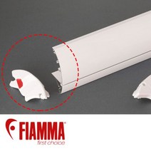 리드 바 앤드 캡(F65s어닝)-왼쪽 캠핑카 카라반 모터홈 RV 차박용 어닝전면커버 수리용품 교체부품