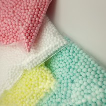 스티로폼볼 4종 5-8mm (1L) 슬라임 재료 충전재, 민트