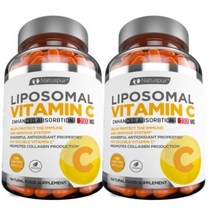 비토로지랩스 리포조말 비타민C 2000mg 180캡슐 x 2병 Natuspur, 2개