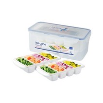 다진고기 락앤락 냉동실 양념 마늘 야채 보관용기-대 HPP224S2-72394EA, G_ 본상품선택
