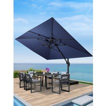 어닝 도어닝 대형타프 카라반 후방어닝 풀세트 터널, 네이비 3x3m