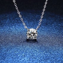 모스부호목걸이 serenity day d color vvs 235ct moissanite 펜던트 s925 sterling silver chain plate pt950 목걸이