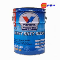 커민스-블루 8100 엔진오일 15W-40 20L, 1개