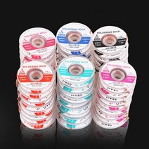 납땜 제거 브레이드 용접 솔더 1.5M 1mm 2mm 3mm 14 개 심지 와이어 리드 코드 플럭스 수리 도구, 01 1mm x 1.5M_01 1Pcs