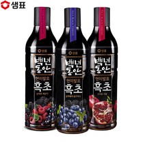 [샘표] 백년동안 흑초 1+1+1 5종 골라담기, 02.블루베리/01.복분자/01.복분자, 상세설명 참조