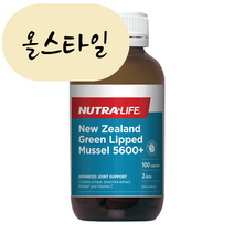 뉴트라라이프 초록잎홍합 머슬 5600+ 100캡슐, 100정, 1개