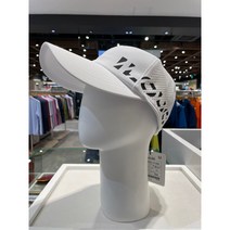루이까스텔[NC강남] 22S/S LOUIS CASTEL 남성 골프모자 아이루카 프린팅 타공 볼 캡, 화이트