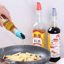 다용도 소스병 유리병 오일병 뚜껑 마개 캡 호환 푸어러, 그레이