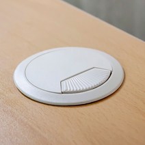 회전형 전선캡 20p 테이블 책상 전선구멍커버 50mm, 1개