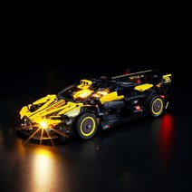 BRIKSM LEGO-42151 Bugatti Bolide용 LED 조명 키트 - 레고 테크닉 빌딩 블록 모델과 호환 세트 미포함, 한개옵션0