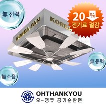 천정형 공기 순환팬/써큘레이터/에어컨바람막이/시스템에어컨바람막이/써큘레이터추천/천정에어컨/에어써큘레이터/천정형시스템에어컨/시스템에어컨설치비용/천정형선풍기, 오땡큐 천정형 공기순환팬