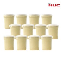 엔유씨 요구르트 제조기 게르마늄컵 12p, 게르마늄컵12P