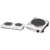 독일 롬멜스바허 더블 핫플레이트 2구 주철 인덕션 하이라이트 THS 2590, 2500와트
